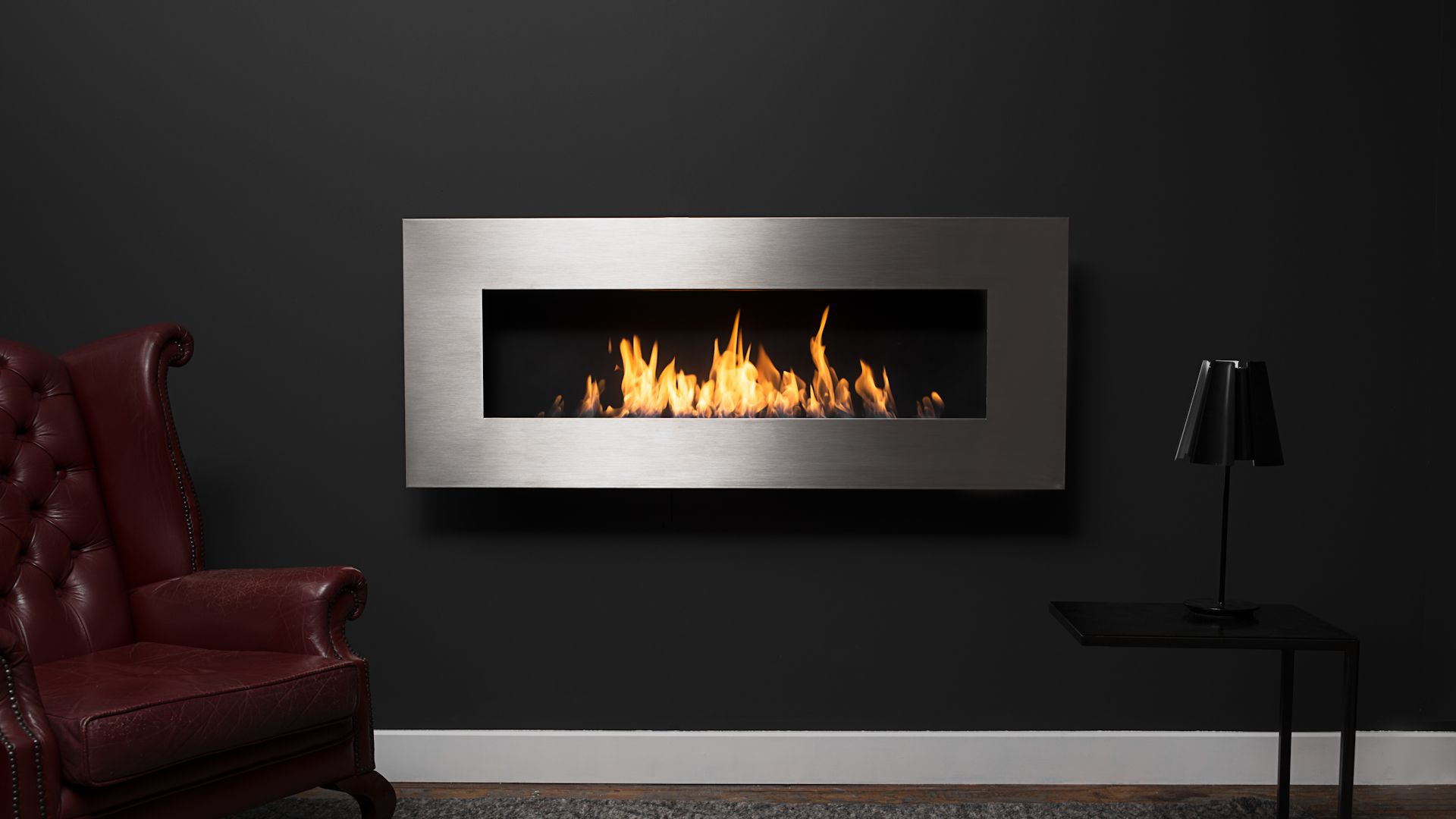Signi Fires Frame Wall Mounted Bioethanol Fireplace