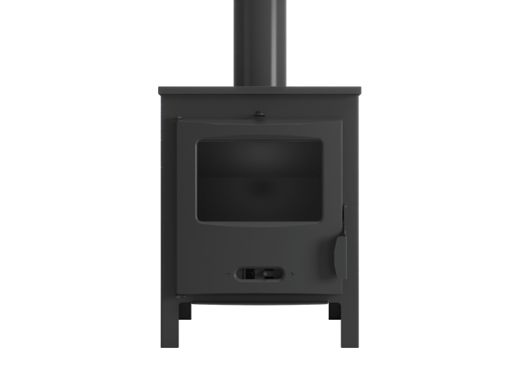 Lacunza Sagra Freestanding Wood Fireplace - Image 8