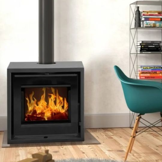 Flamm 605 Freestanding Fireplace - Image 3
