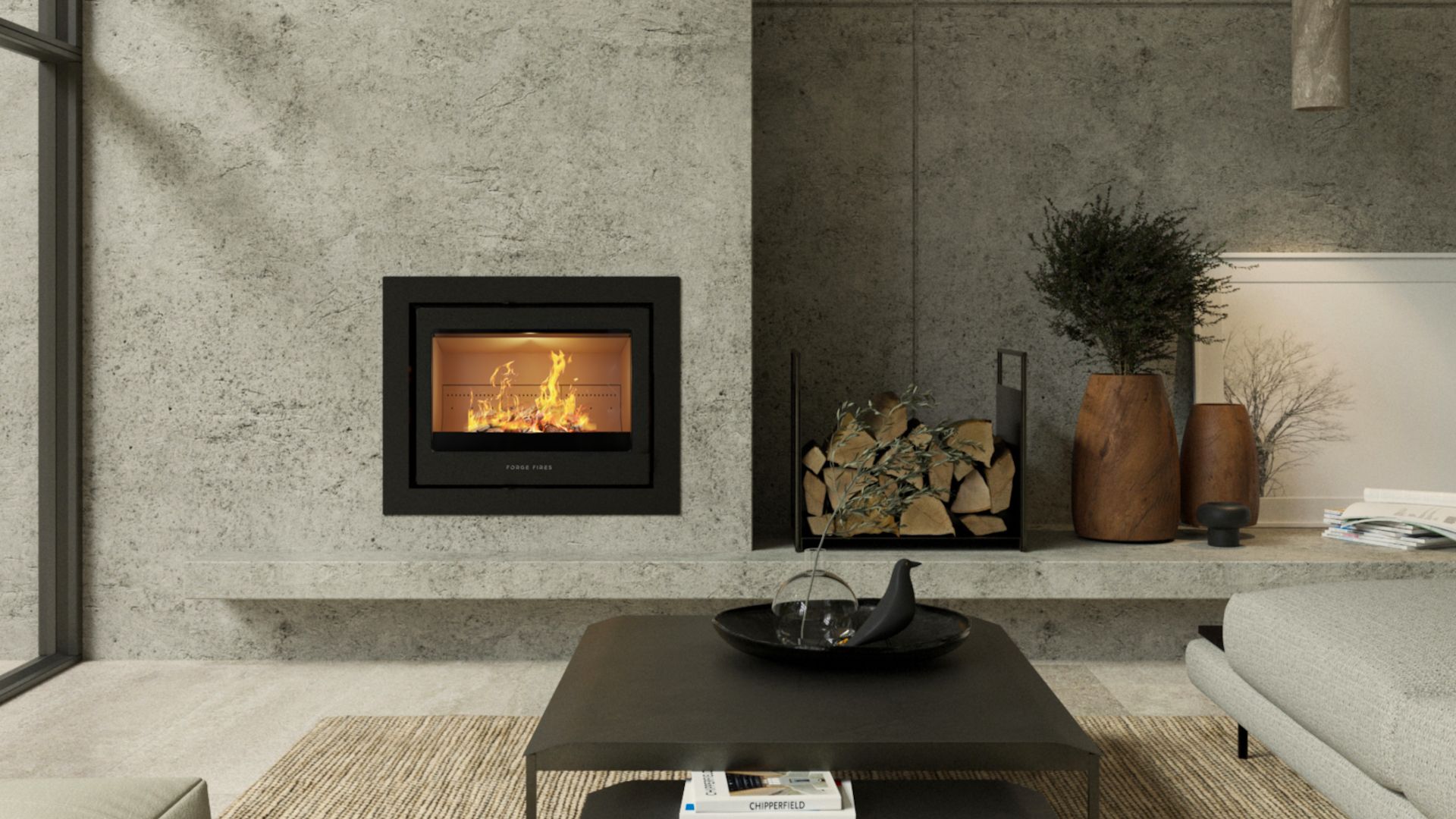 Forge i70 Built-In Closed Combustion Fireplace