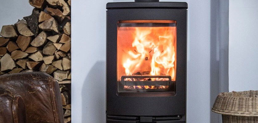 Charnwood Arc 7 Wood Burning Fireplace