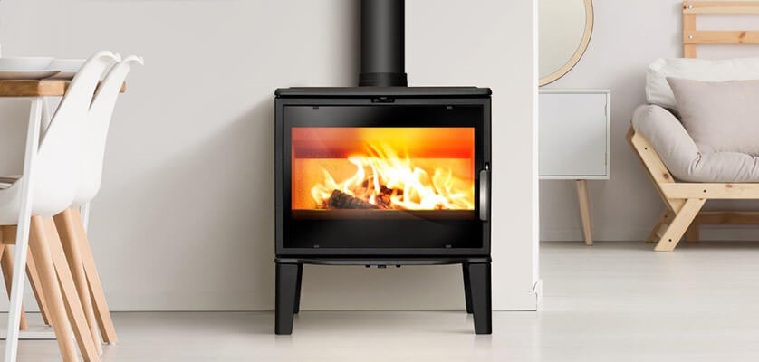 Lacunza Biarritz Cast Iron Wood Fireplace