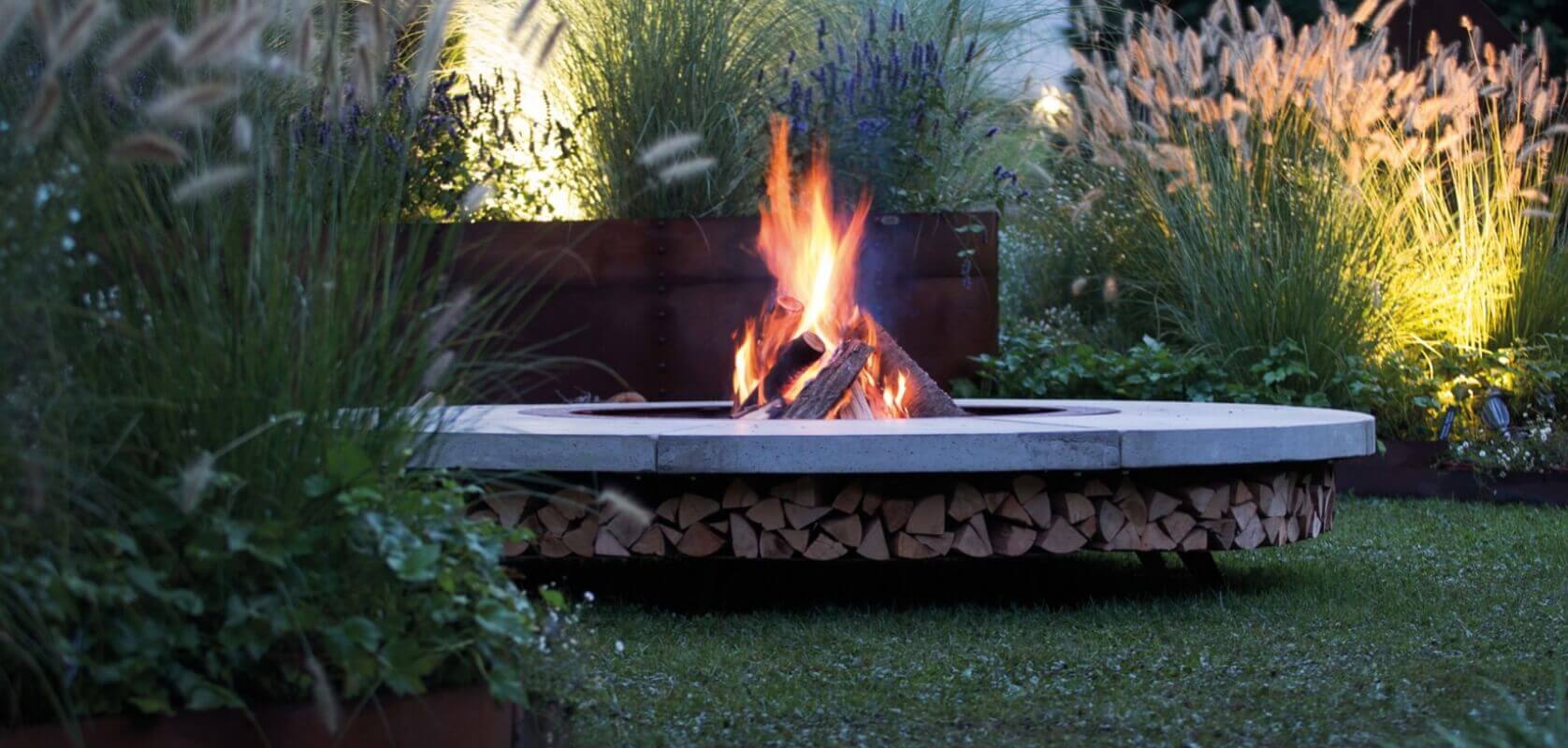 Signi Fires Crete Wood Burning Fire Pit