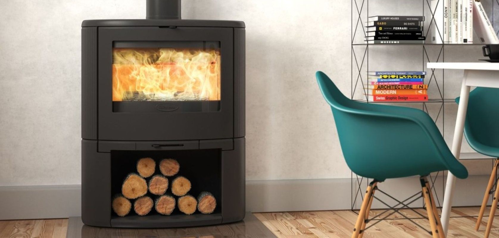 Dovre Bow Fireplace (9-11Kw)