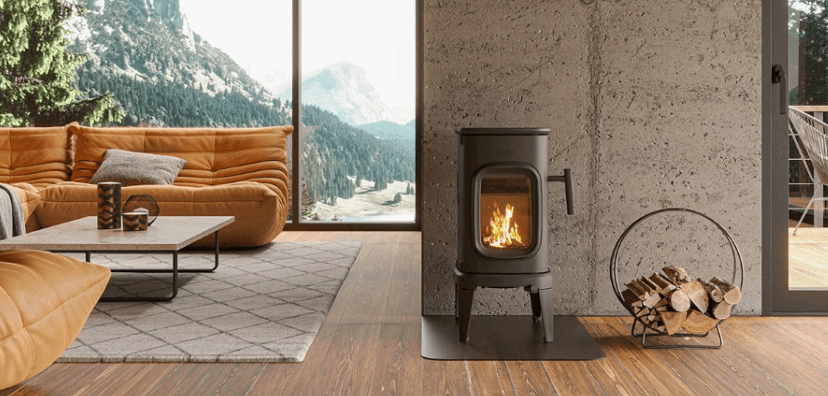 Dovre Saga Traditional Fireplace (7-13Kw)
