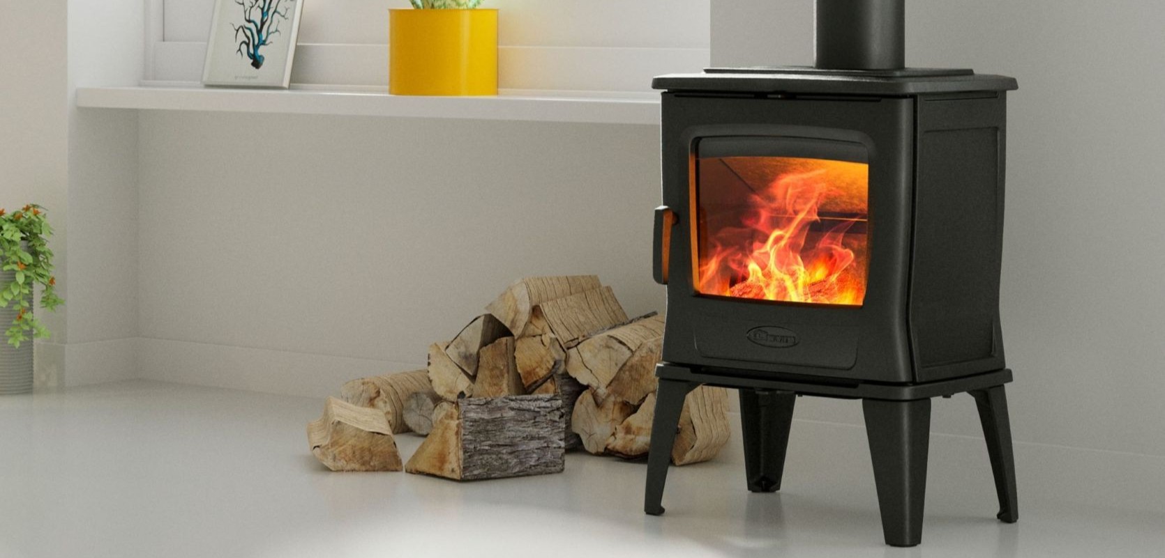 Dovre Tai Fireplace (6.5-13Kw)