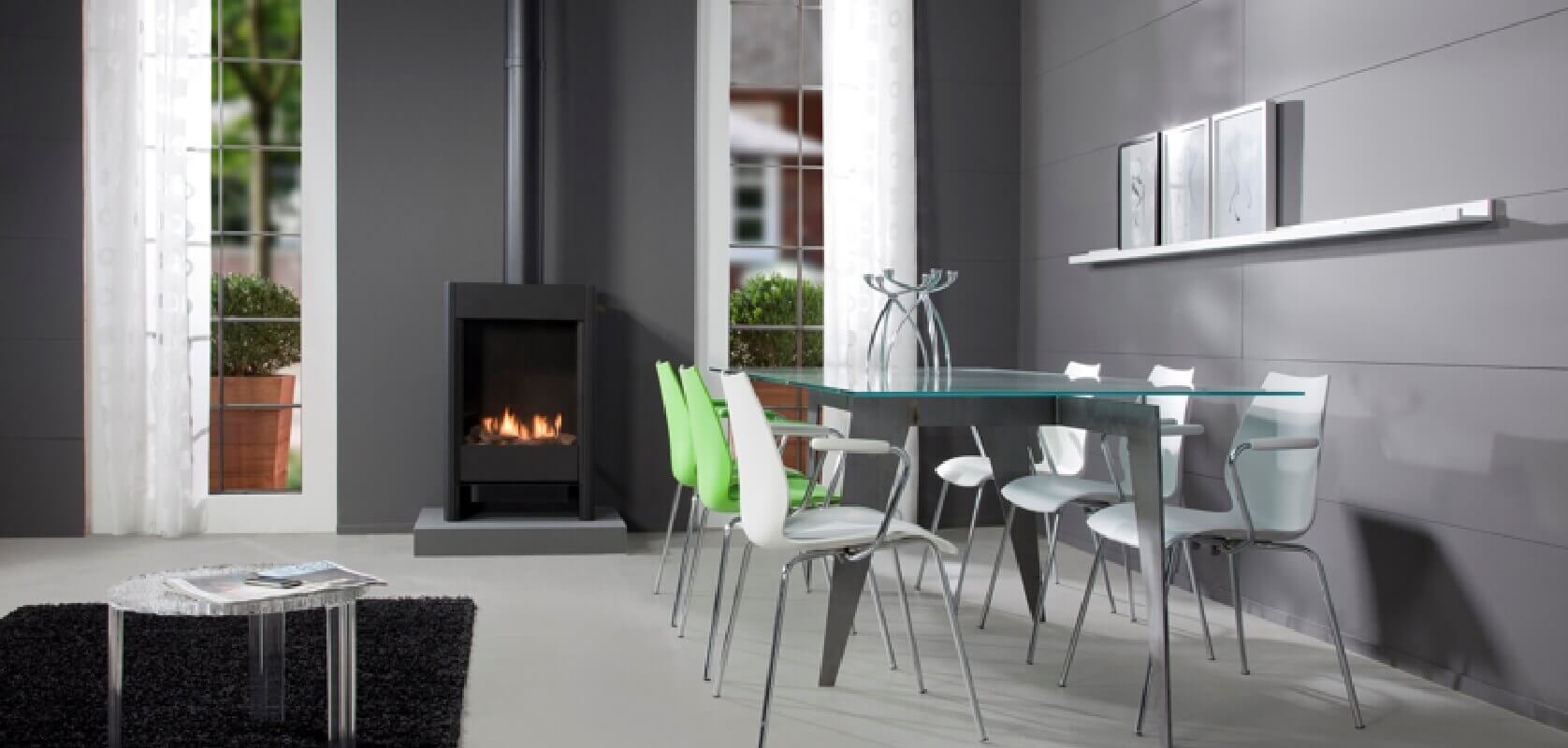 Faber Farum Freestanding Gas Fireplace