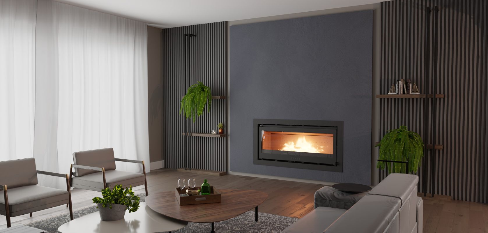 Forge i120 Built-In Closed Combustion Fireplace