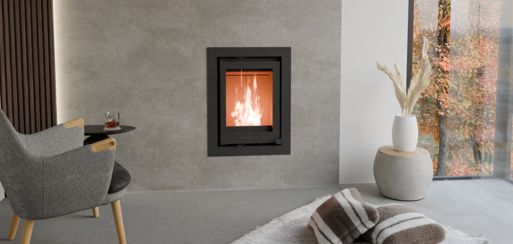 Forge i50 Built-In Closed Combustion Fireplace