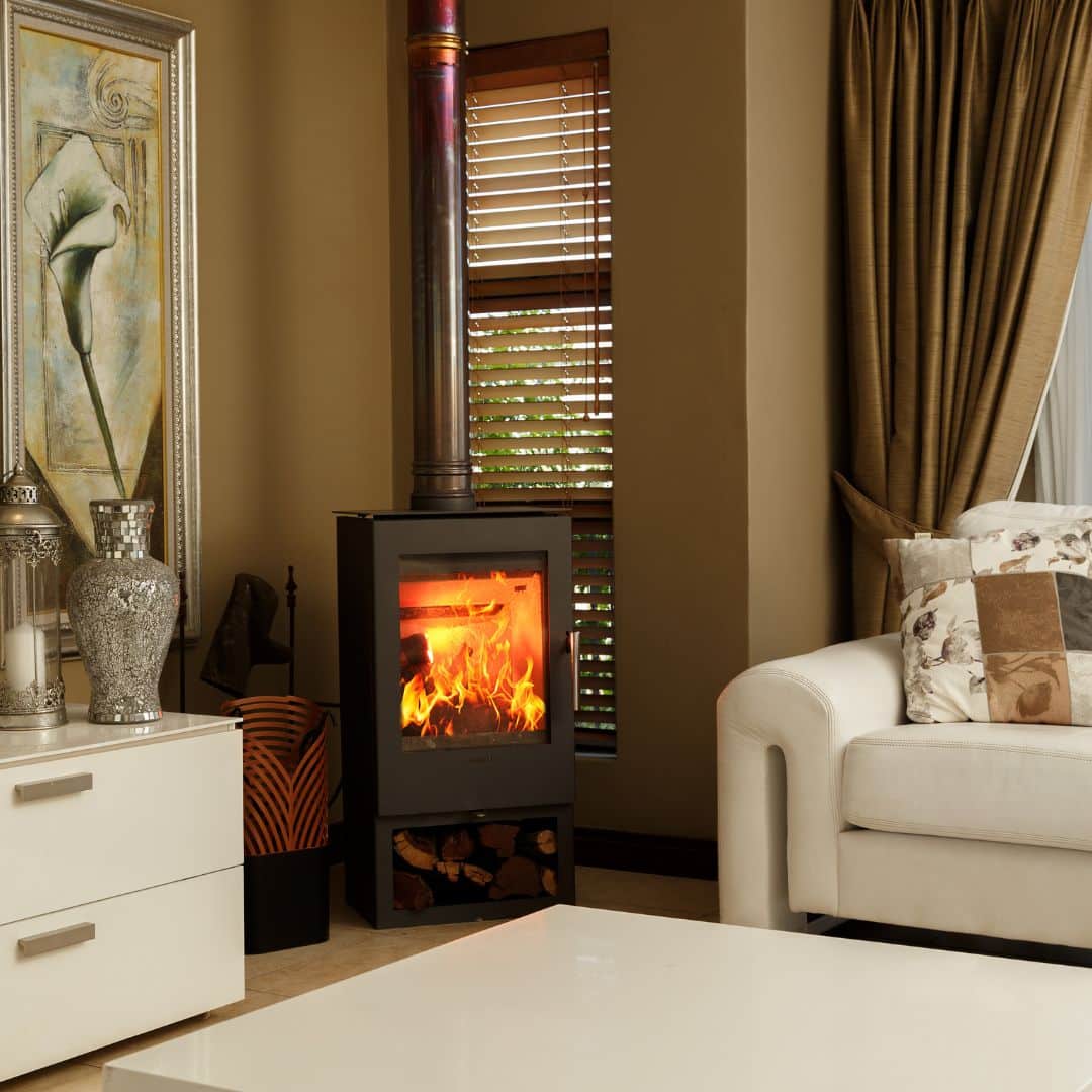 Hydrofire Toledo Freestanding Fireplace