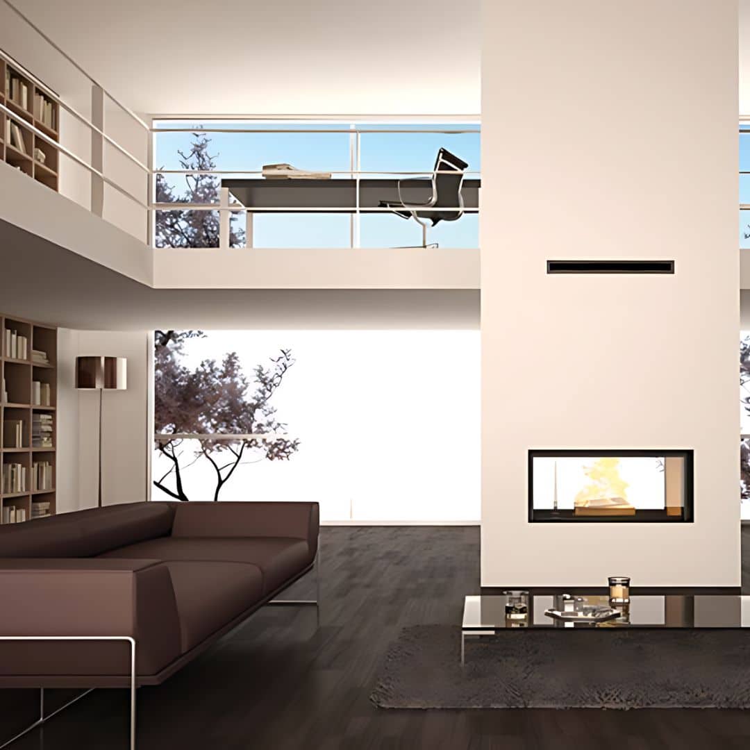 Regal Architectural Elegance Tunnel Built-in Fireplace 120/42