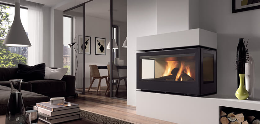 Rocal Arc LD&TC Closed Combustion Fireplace Insert