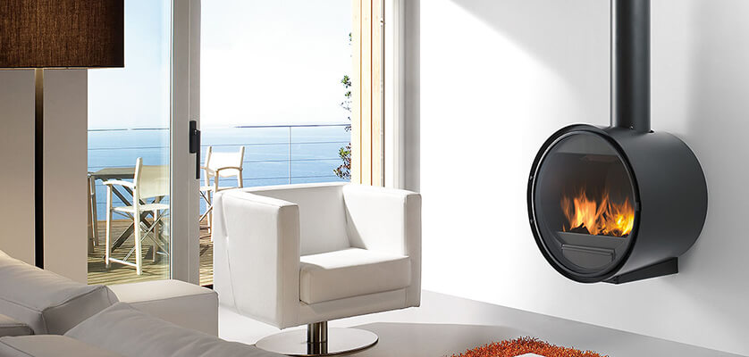 Rocal D7 Closed Combustion Fireplace
