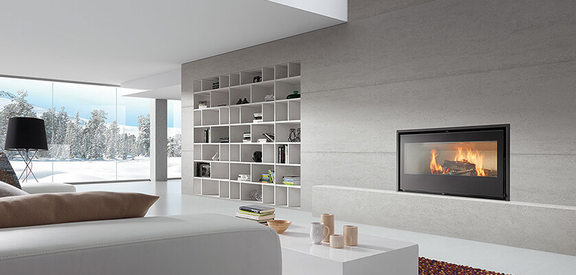 Rocal Graffiti Closed Combustion Fireplace Insert