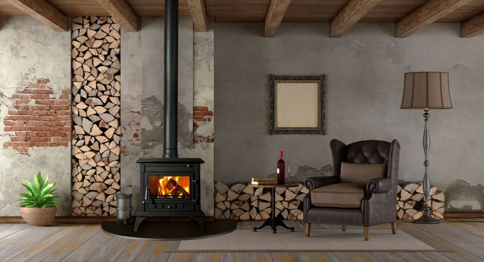 Sentinel 943 Grande Cast Iron Fireplace